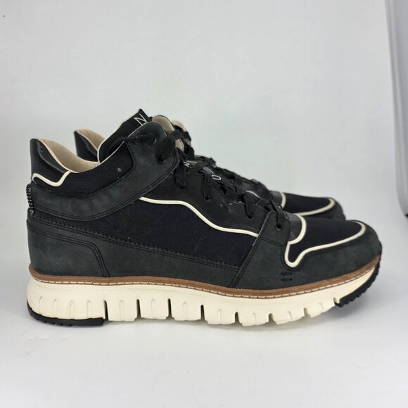 Cole Haan Zero Grand C20034 Black White Leather Mid Boot Size 11W Comfy main image 7